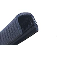 Protección de cantos Eutras 2189 KS1301- tubo de perfil de sujeción- margen de sujeción 9-12 mm- negro- 3 m